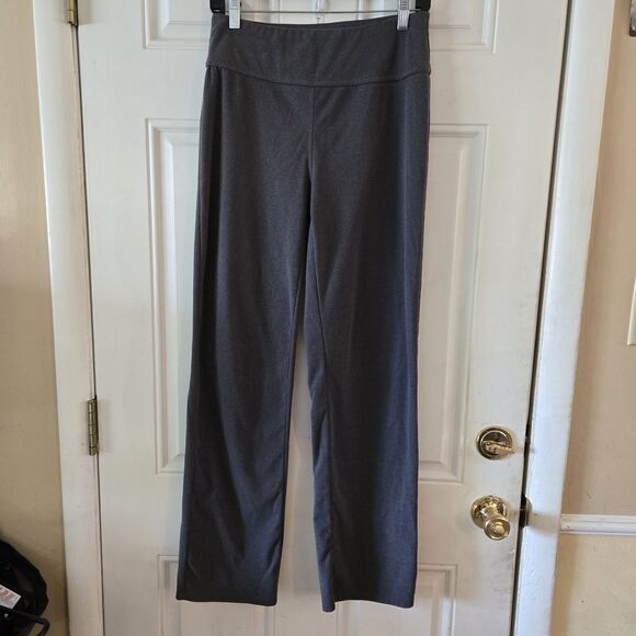 32 Degrees Heat Pants Womens Small Wide Leg Leggings Sweatpants Stretchy Gray - Picture 1 of 5